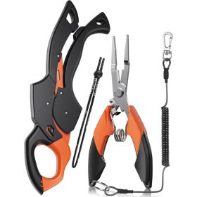 9.2 Fish Gripper & Fishing Pliers Tool Kit (Option: Black)